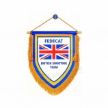 Impresora de moda personalizada mini bandera de la bandera del coche para bar