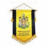 banderín de fanáticos del club de fútbol de impresión de transferencia de calor