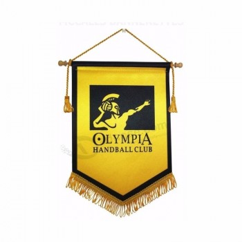 Promotionnel personnalisé petits fanions chrétiens / drapeaux d’arbitre de football