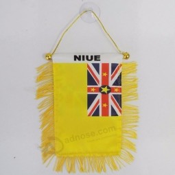 gebreide polyester snelle levering hangende wimpel vlaggen