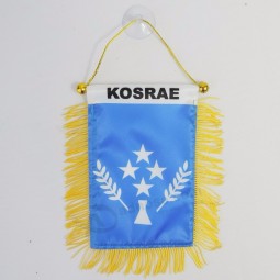 knitted polyester competitive price custom pennants