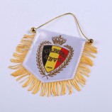 Het hete verkopen populaire afdrukken aangepaste stof wimpel vlag banner