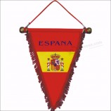 fanion de drapeaux bon marché avec impression en couleur