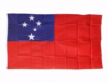 Samoa vlag 90 * 150 cm polyester vlag fabriek direct leveren