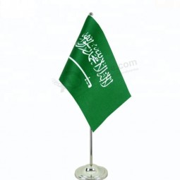 table decoration saudi arabia metal table flag desk flag
