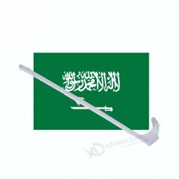 High Quality Custom Saudi Arabia Car Window Flag
