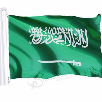 Stock OEM produire emballage carton Arabie saoudite drapeau du pays