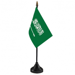 Tischdekoration Saudi-Arabien Tischplatte Flagge