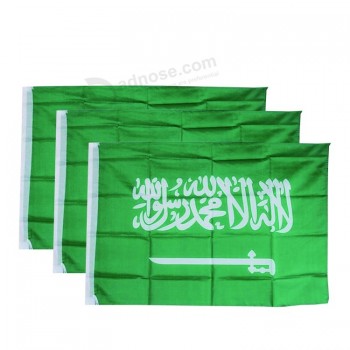 Hochwertige Polyester Nationalflaggen von Saudi-Arabien