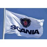 Factory direct wholesale custom high quality scania flag with any size