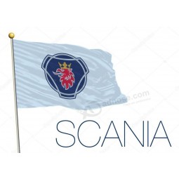 scania industrie vlag - voorraad vector