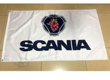 Suecia Scania bandera del coche 3 * 5 pies poliéster bandera bandera decoración volando hogar y jardín bandera