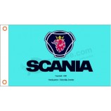 Autovlag scania bander 3x5ft chevrolet vlag 100d poliester autobandera 01-in vlaggen, banners
