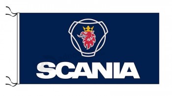 Пользовательский флаг Scania синий спорт и на открытом воздухе