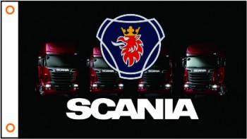 Автомобиль флаг на заказ флаг автомобиля Scania баннер 3x5ft 100% полиэстер