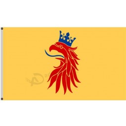 Fyon Arms Banner Subdivision Scania Flag 4x6ft