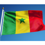 in het groot senegalese nationale vlag 3 * 5FT senegal polyesterbanner