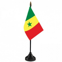 Wholesale mini office Senegal table top flag