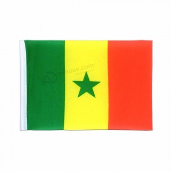 bandiera del Senegal 3x5ft di elezione della decorazione, bandiera del Senegal di celebrazione su ordinazione
