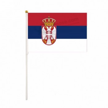 Weltcup 2019 keine moq Serbien-Nationshandflagge