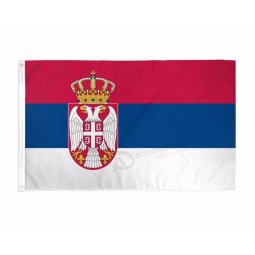 Serbia Serbian Flags for custom stick flags and flags and banners