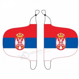 2019 футбольные болельщики сербия крыло автомобиля зеркало крышка флаг