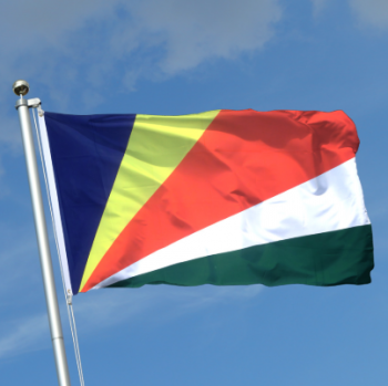 Seychellen-Flaggenfeier der Dekoration 3X5 kundenspezifische Seychellen-Flagge