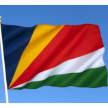 Polyester Fabric National Country Seychelles Flag Banner