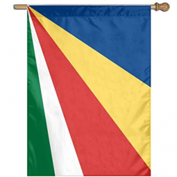Seychellen nationale land tuin vlag Seychellen huis banner