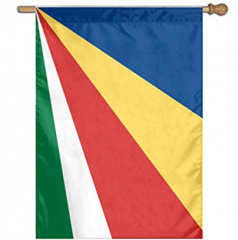 Seychelles national jardin de pays drapeau Seychelles maison bannière