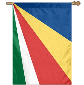bandera nacional del jardín del país de seychelles bandera de la casa de seychelles