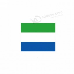 Лучшая цена яркие цвета на заказ шаблон Сьерра-Леоне флаг бандана квадратный шарф