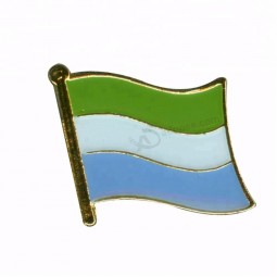 spilla con bandiera della sierra leone