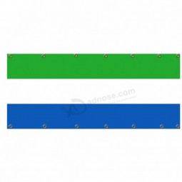 tessuto utile in nylon bandiera sierra leone mesh