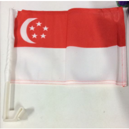 country singapore car window clip flag for sale