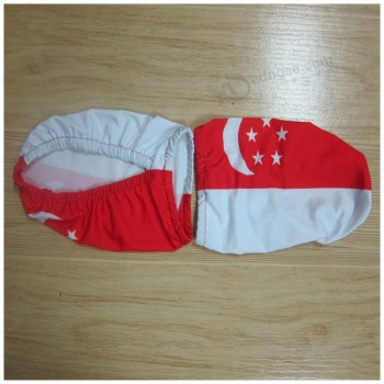 Professionelle maßgeschneiderte Auto Seitenspiegel Singapur Flagge Abdeckung