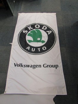 jinteng flag wholesale custom high quality skoda flag