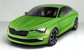 Plakatfahne des skoda visionc Konzeptes 24x36