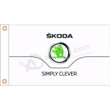 Hersteller Großhandel benutzerdefinierte High-End-Skoda Flagge