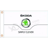 Производители оптовые обычай высокого класса Skoda флаг