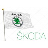 нестандартный высококачественный флаг skoda с любым размером