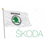 aangepaste skoda-vlag van hoge kwaliteit met elk formaat