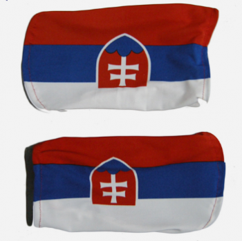Vente en gros Slovaquie voiture rétroviseur latéral couverture de drapeau