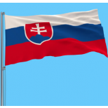 polyester materiaal nationale Slowakije nationale land vlag