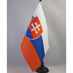 Custom national table flag of Slovakia country desk flags