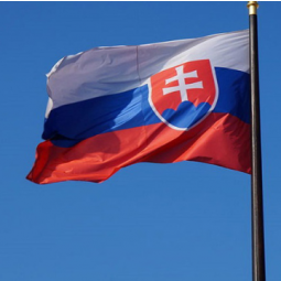 Polyester Fabric National Country Flag of Slovakia