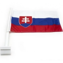 bandeira promocional eslováquia janelas do carro capuz bandeira