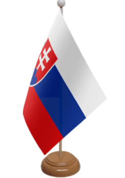 Mini oficina decorativa eslovaquia mesa bandera al por mayor