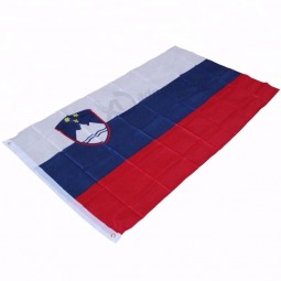 Großhandel Polyester Slowenien Land 3x5 3'x5 'Flagge Banner