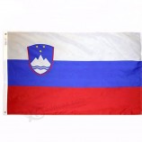 excelente material confiável tamanho padrão bandeira do país eslovénia